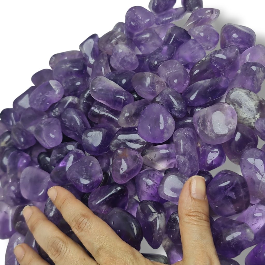 Rodados de Amatista Brasilera