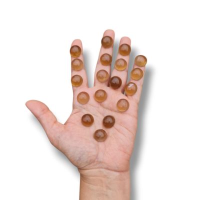 Ombligueras de Cristales Naturales Hechas a Mano