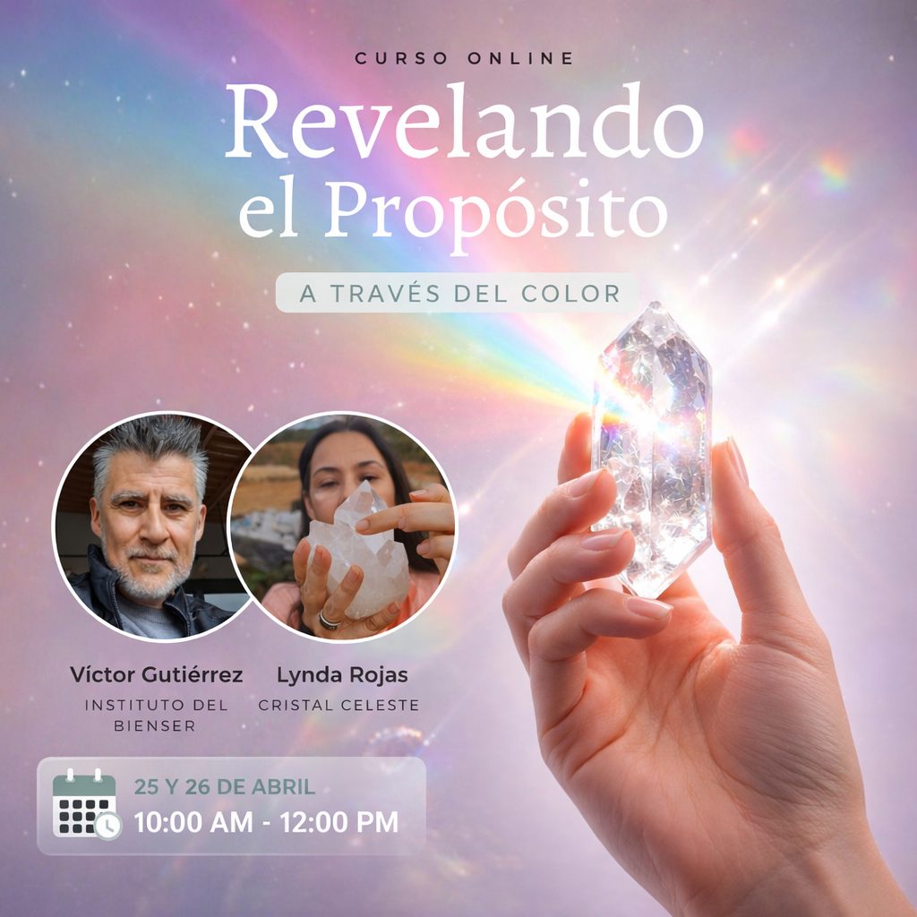 Revelando el Propósito a través del Color | Taller online con Aura-Soma y cristales