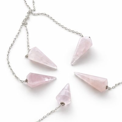 Péndulo Cuarzo Rosa