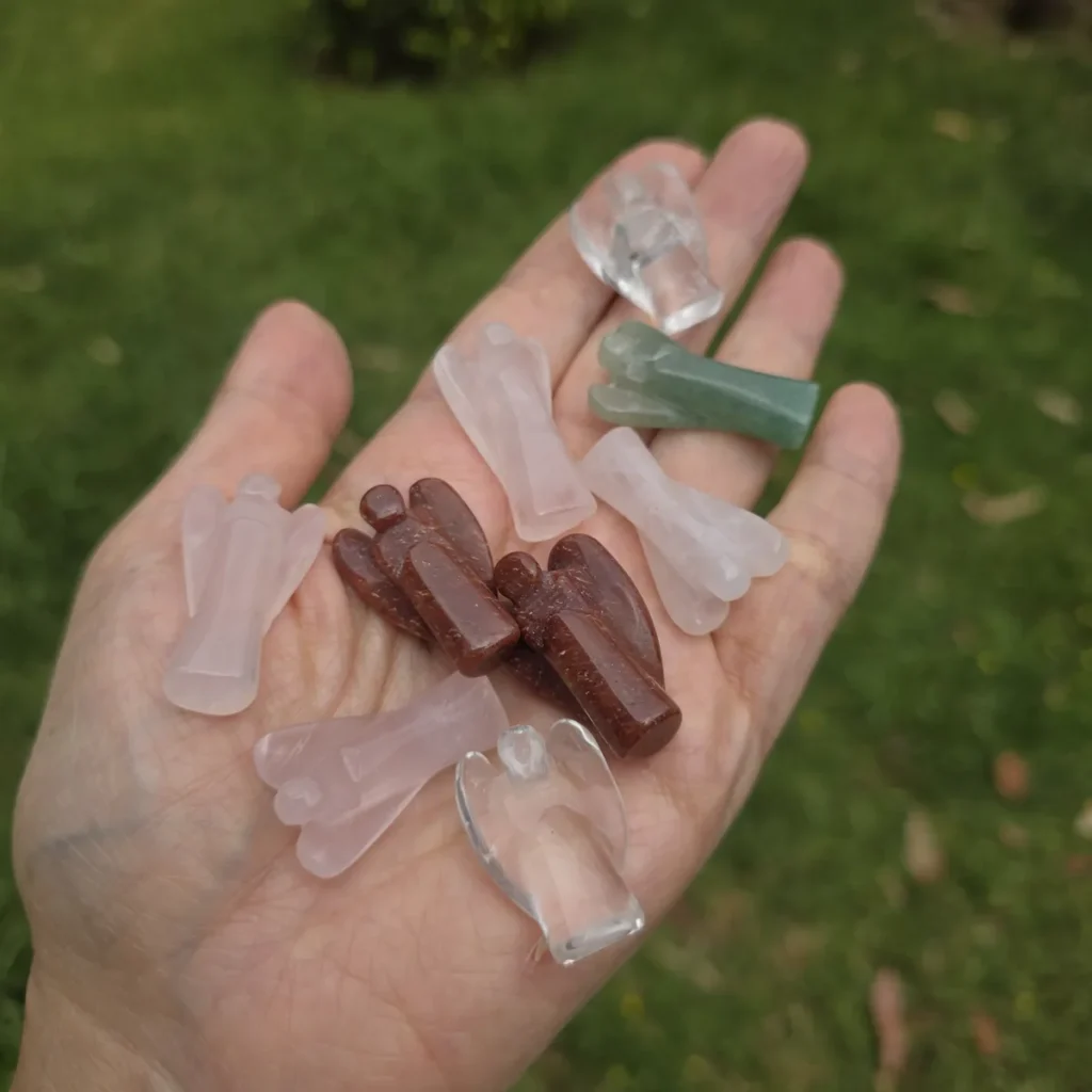 Ángel Mini Cristales Naturales