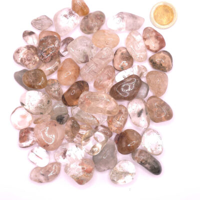 Rodados de Cuarzo con Inclusiones - Paquete x 50 gr