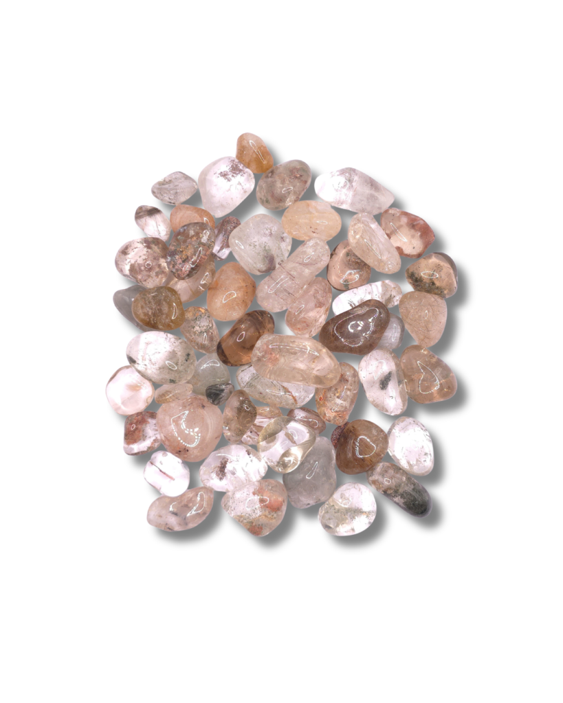 Rodados de Cuarzo con Inclusiones - Paquete x 50 gr
