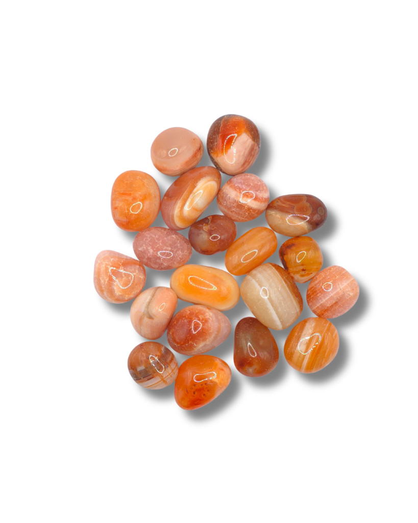Rodados de Agata Bandeada - Paquete x 50 gr
