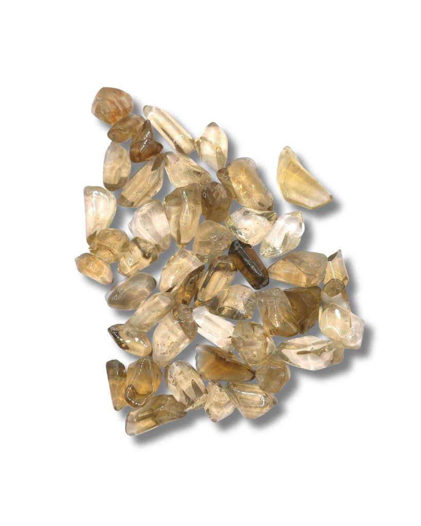 Rodados de Citrino Brasilero - Paquete x 50 gr