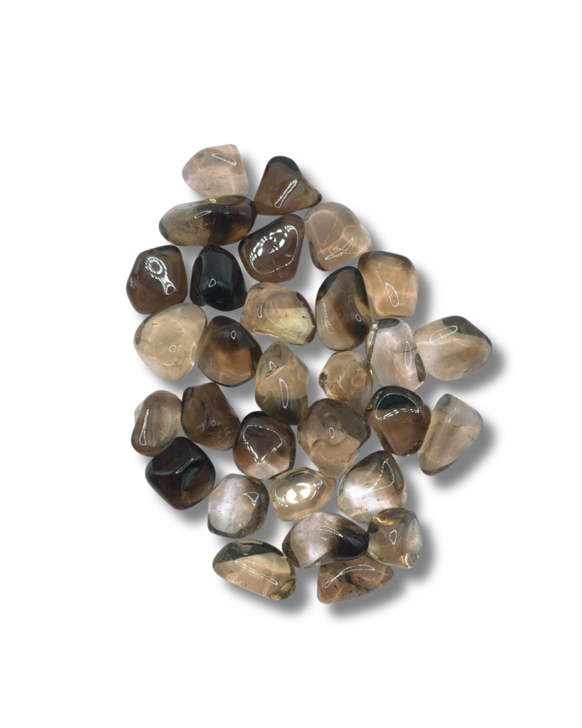 Rodados de Cuarzo Ahumado - Paquete x 50 gr