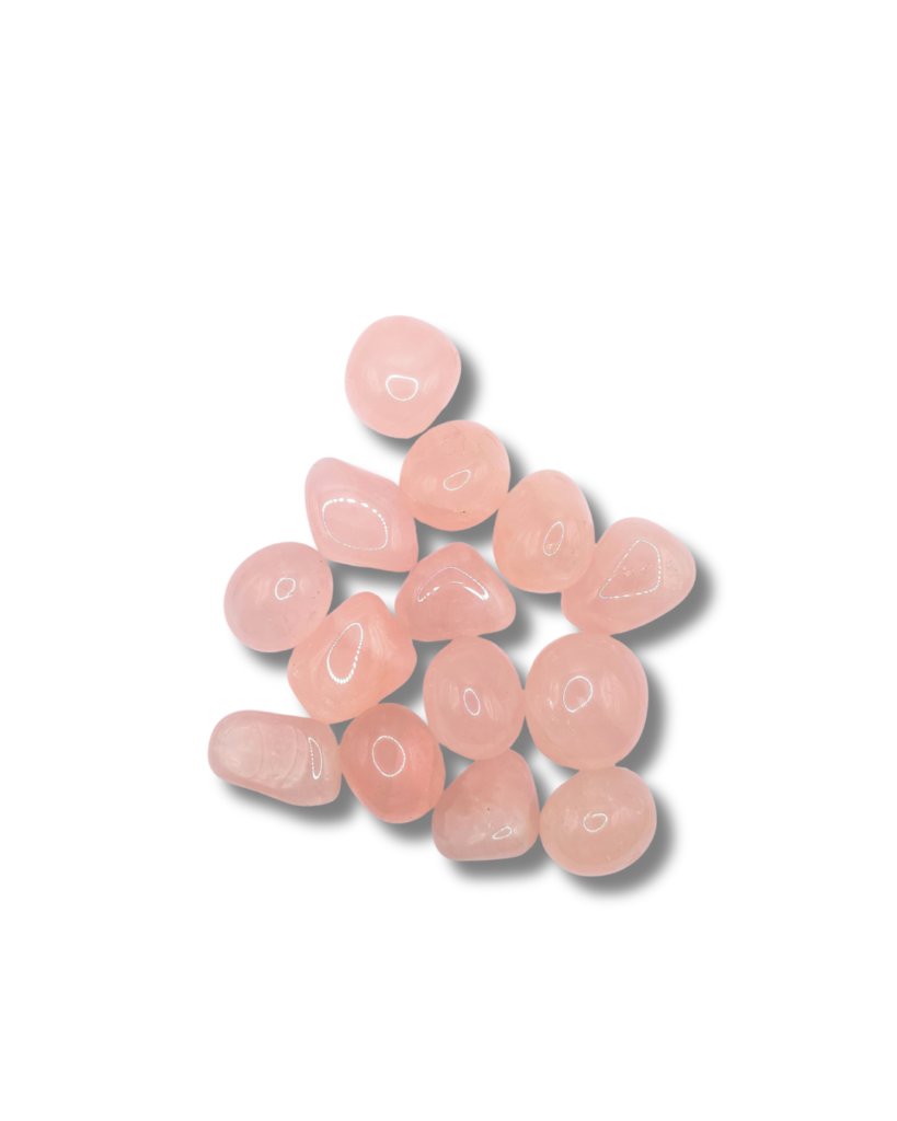 Rodados de Cuarzo Rosa - Paquete x 50 gr