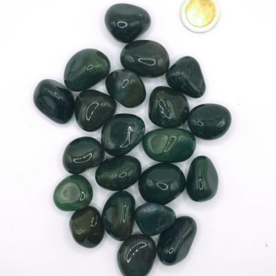 Rodados de Jaspe Verde - Paquete x 50 gr
