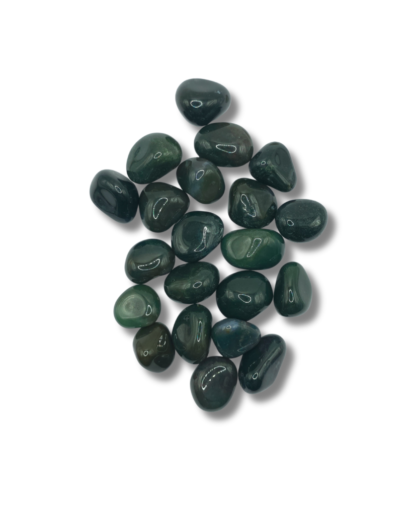 Rodados de Jaspe Verde - Paquete x 50 gr