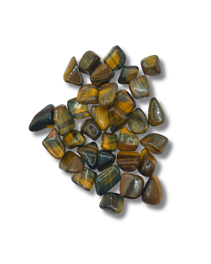 Rodados de Ojo de Tigre - Paquete x 50 gr