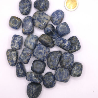 Rodados de Sodalita de Brasil - Paquete x 50 gr