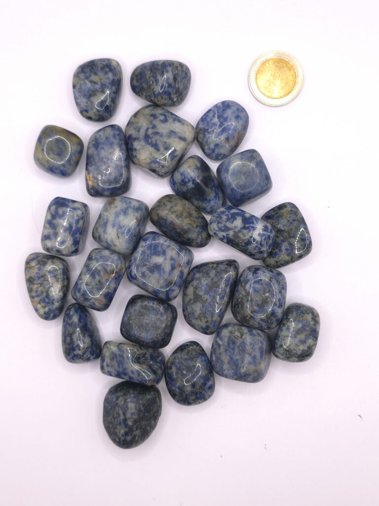 Rodados de Sodalita de Brasil - Paquete x 50 gr