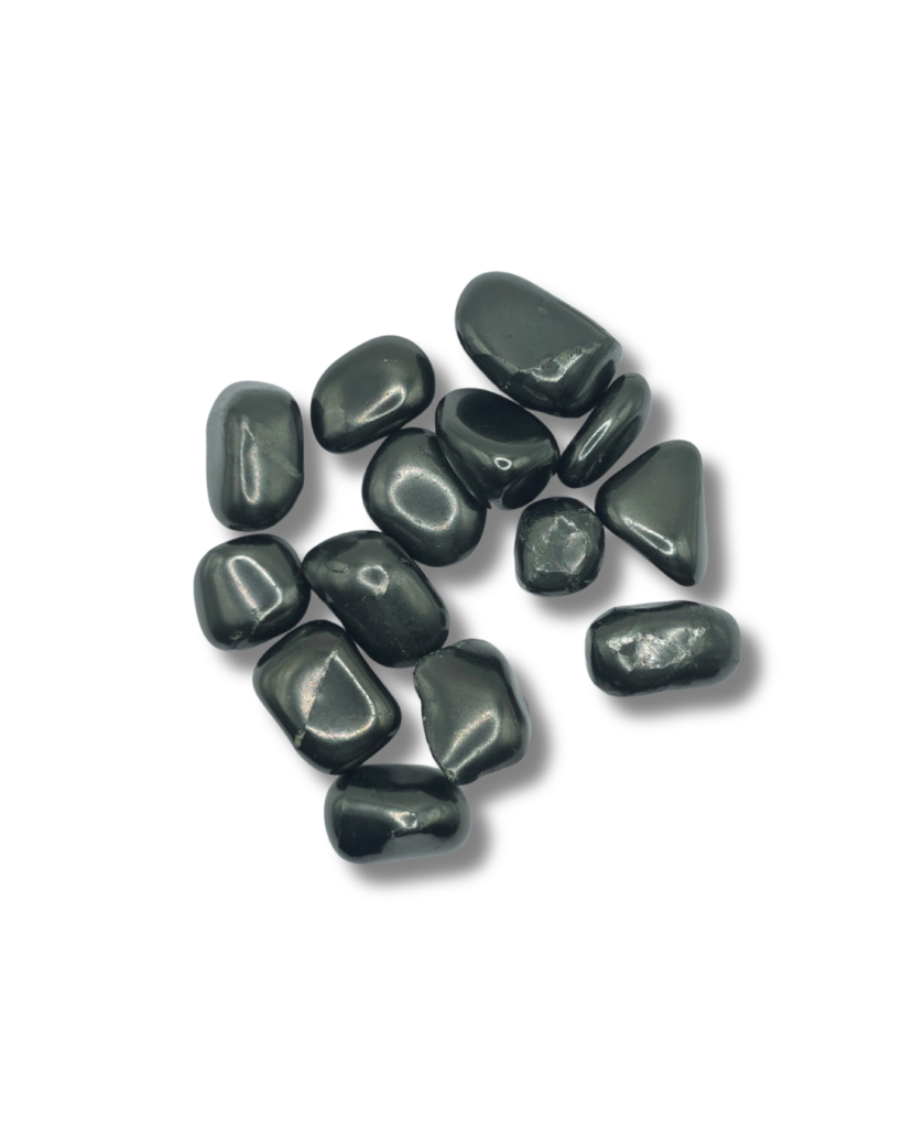 Rodados de Shungita Pulida - Paquete x 50 gr