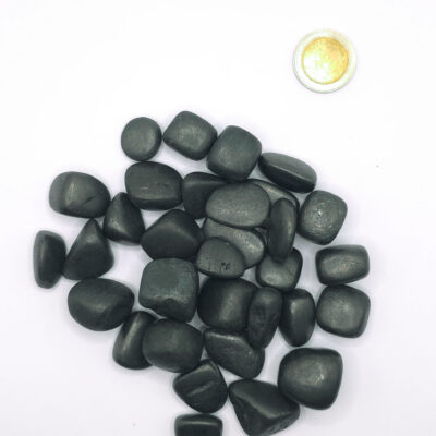 Rodados de Shungita sin Pulir - Paquete x 50 gr